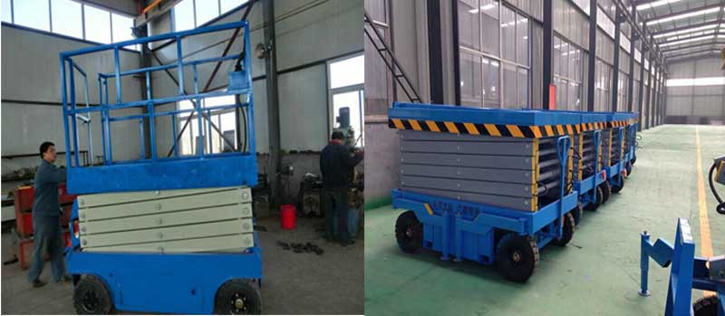 伸縮自行式升降機