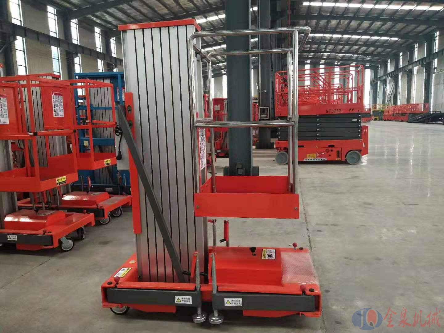 單柱鋁合金升降機 鋁合金升降機